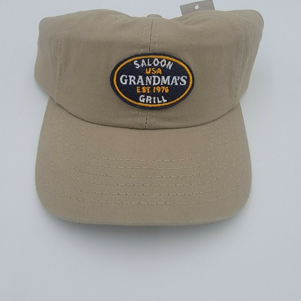 Grandmas Saloon & Grill Duluth Minnesota Adjustable Trucker Hat Nostalgic Dad